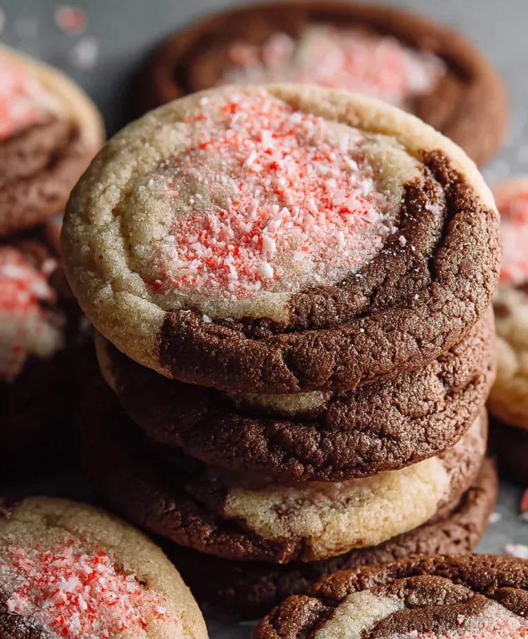 Peppermint Mocha Cookies-Easy Holiday Treat