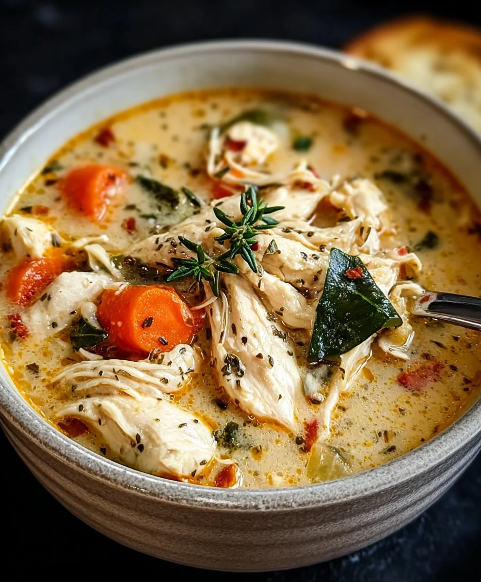 Marry Me Chicken Soup-Rich Creamy Comfort