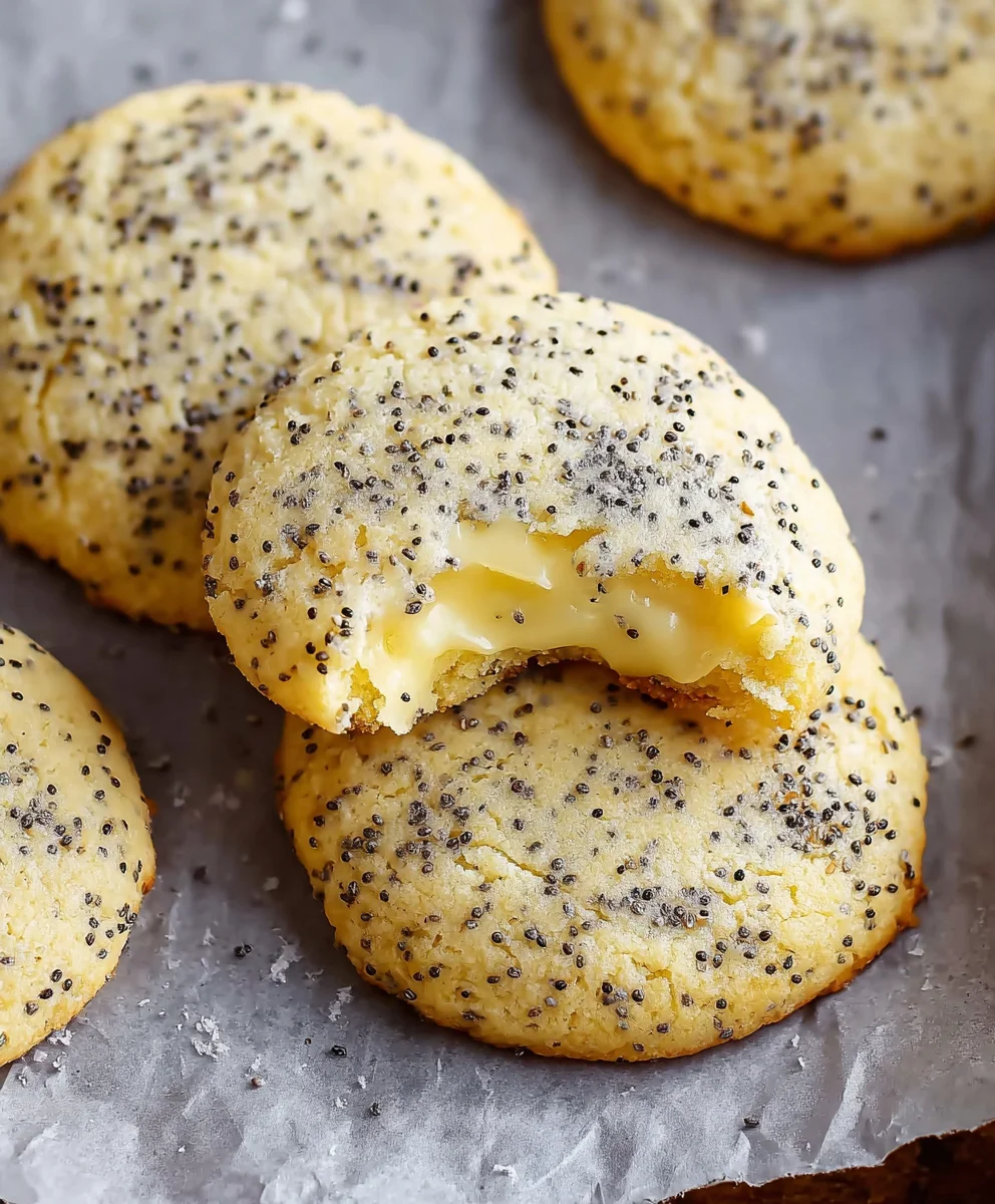Lemon Poppy Seed Cookies - Delicious Crum extractble Recipe