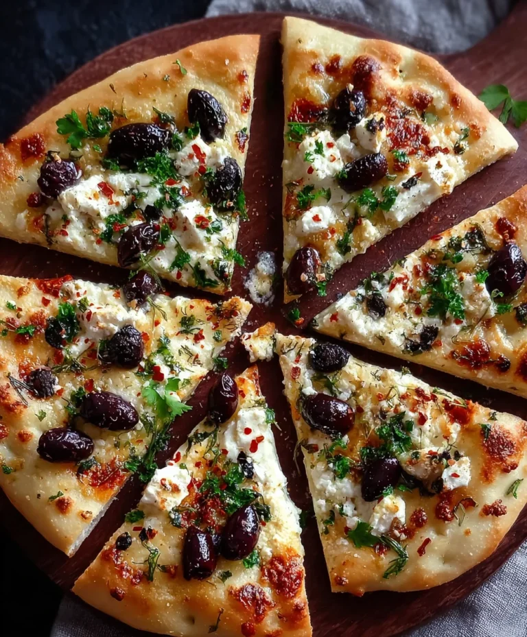 Easy Mediterranean Flatbread Recipe- Quick & Delicious