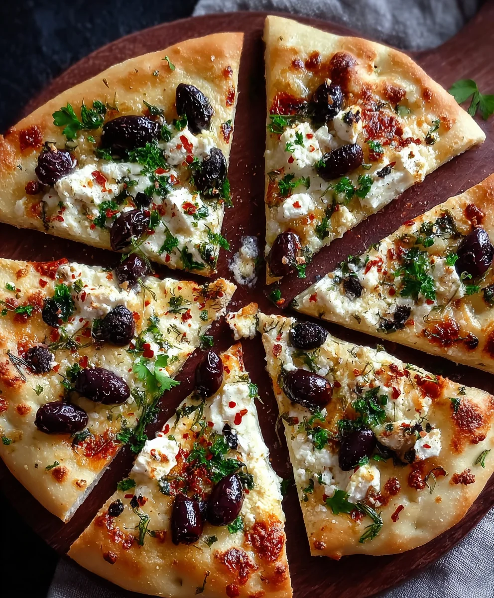 Easy Mediterranean Flatbread Recipe- Quick & Delicious