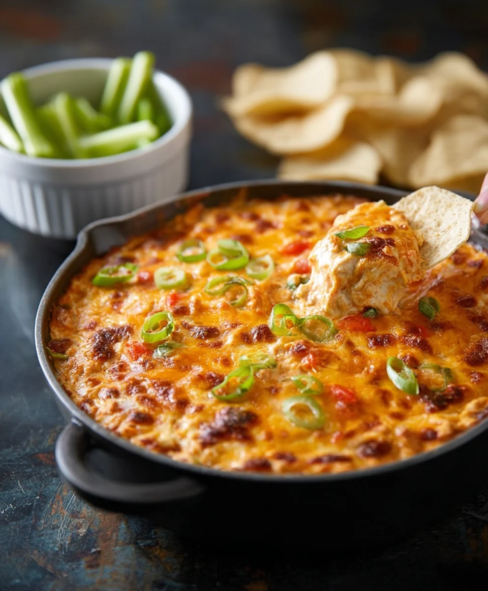 Easy Buffalo Chicken Dip - Creamy & Spicy Flavor