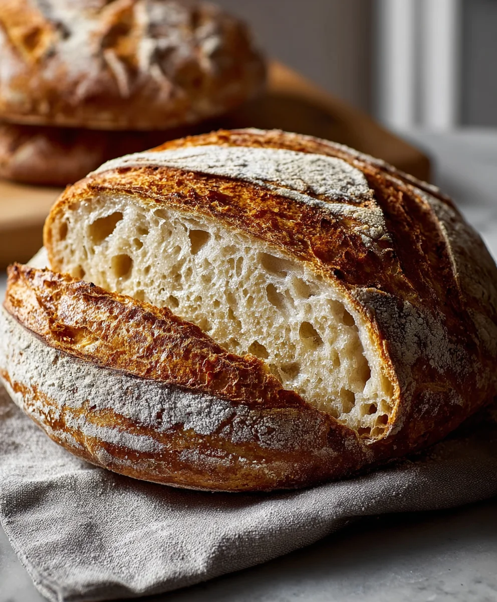 Artisan Sourdough Bread Recipe- Easy Homemade Loaf