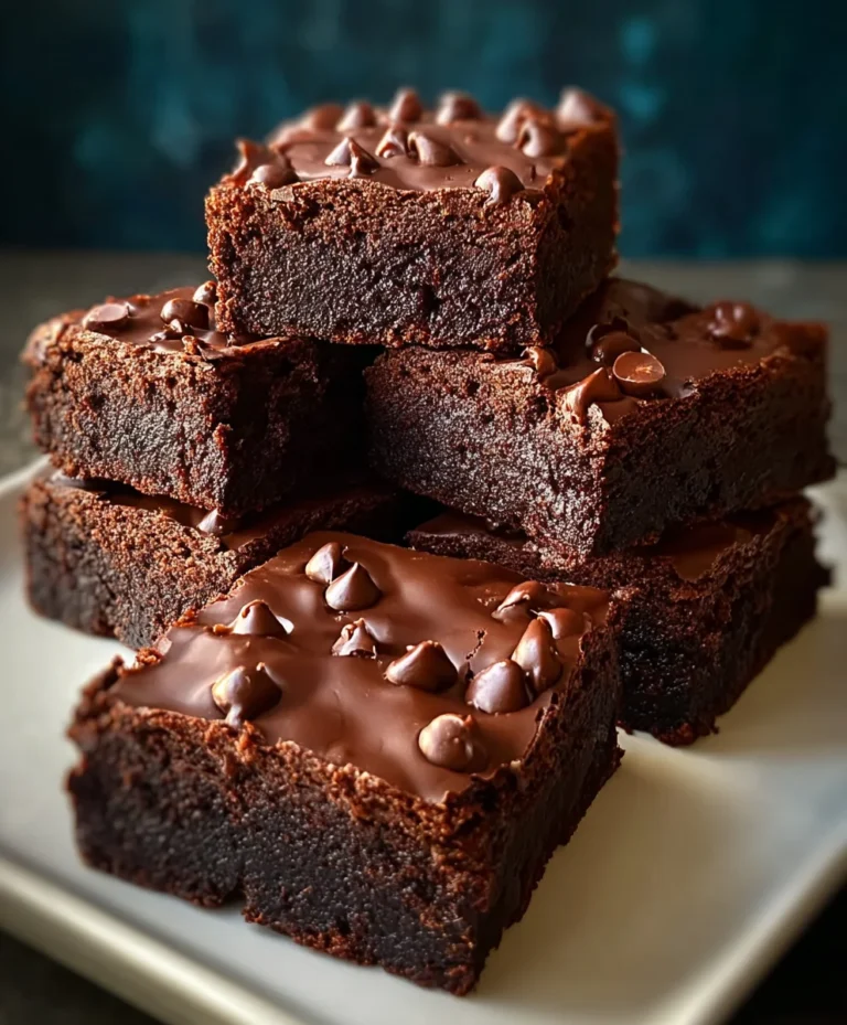Best Ever Chocolate Fudge Brownies Recipe
