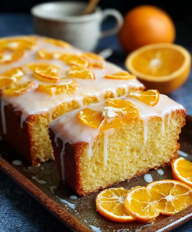 Easy Orange Drizzle Traybake Cake Recipe