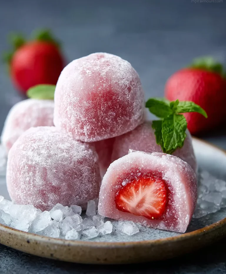 Sweet Strawberry Mochi Recipe – Easy & Delicious Treat