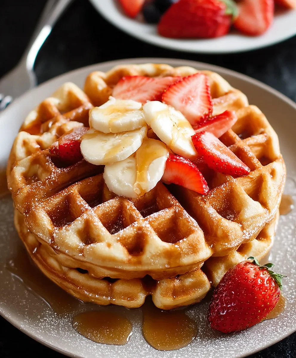 High Protein Waffles - Delicious Healthy Breakfast