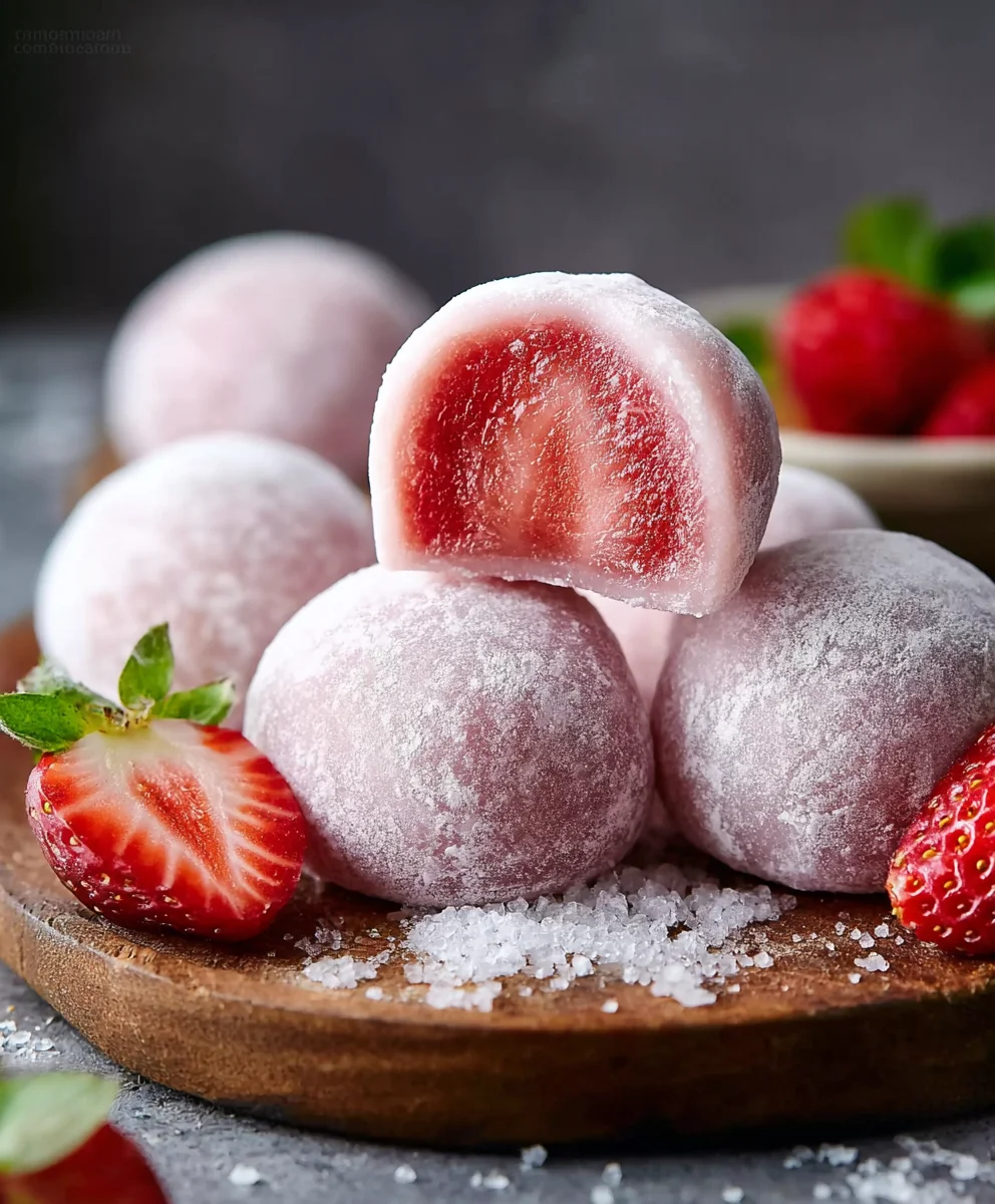 Sweet Strawberry Mochi Recipe - Easy & Delicious Treat
