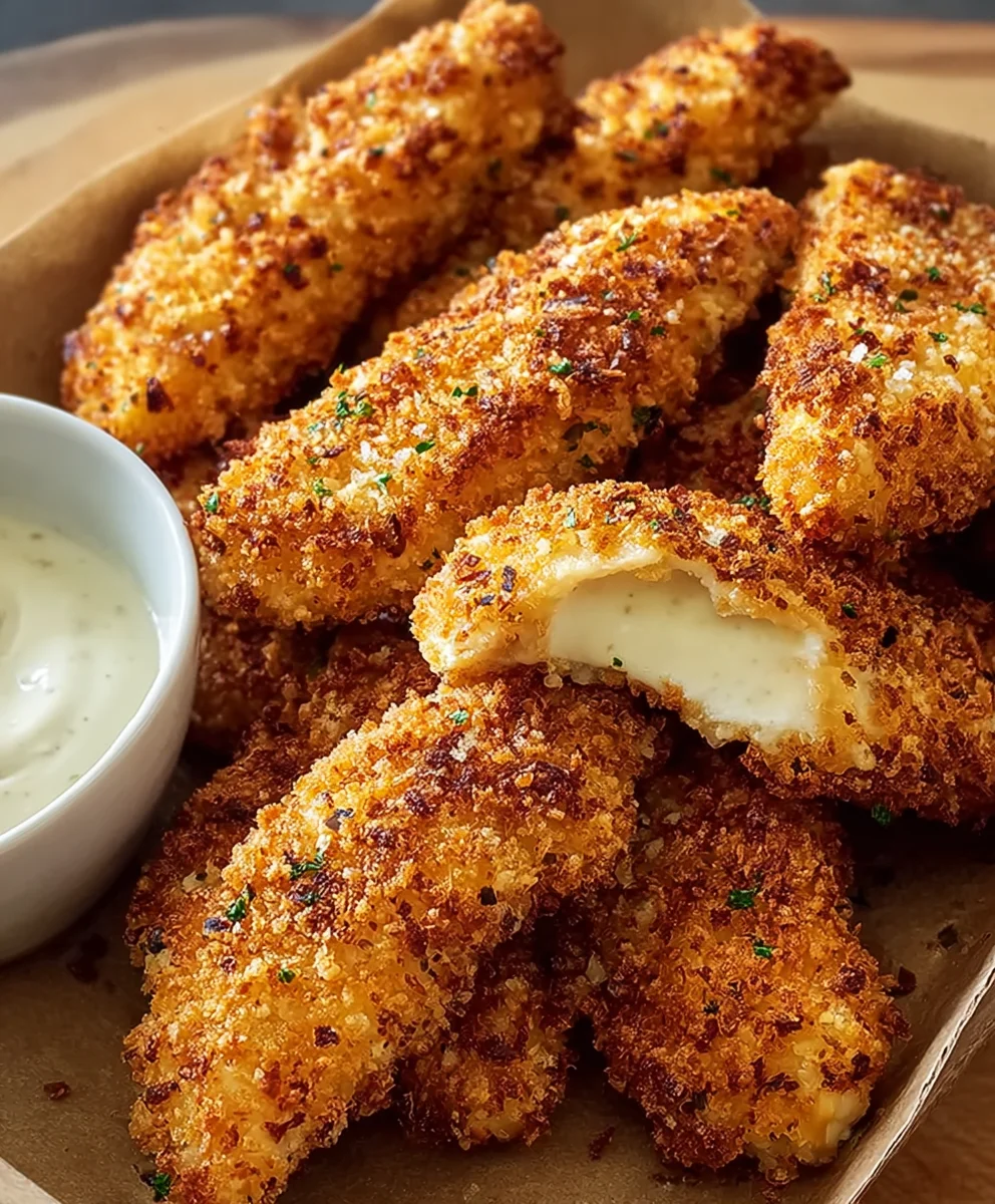 Parmesan Ranch Chicken Tenders - Crispy & Delicious
