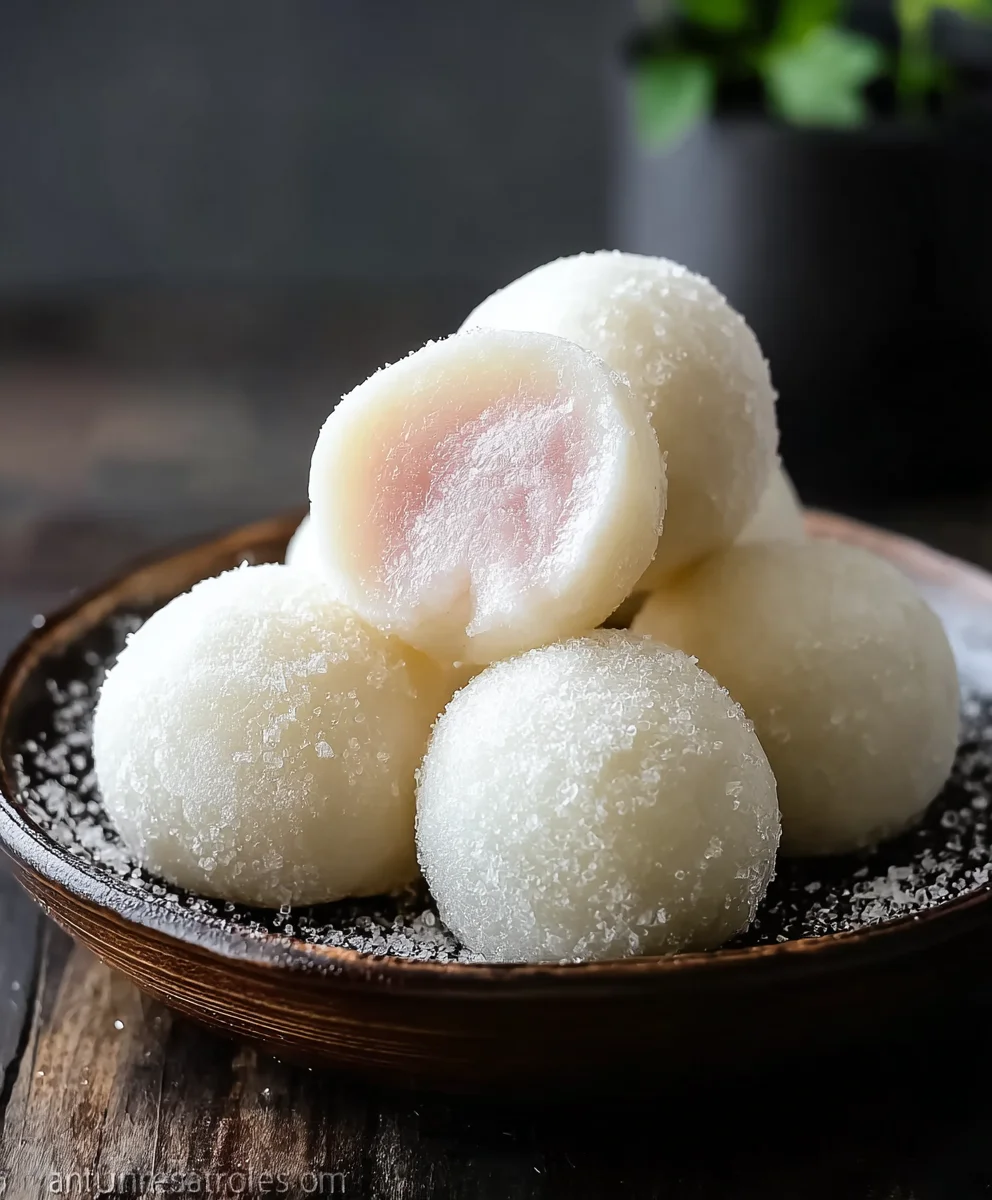 Mochi Ice Cream - Sweet Chewy Treat Recipe