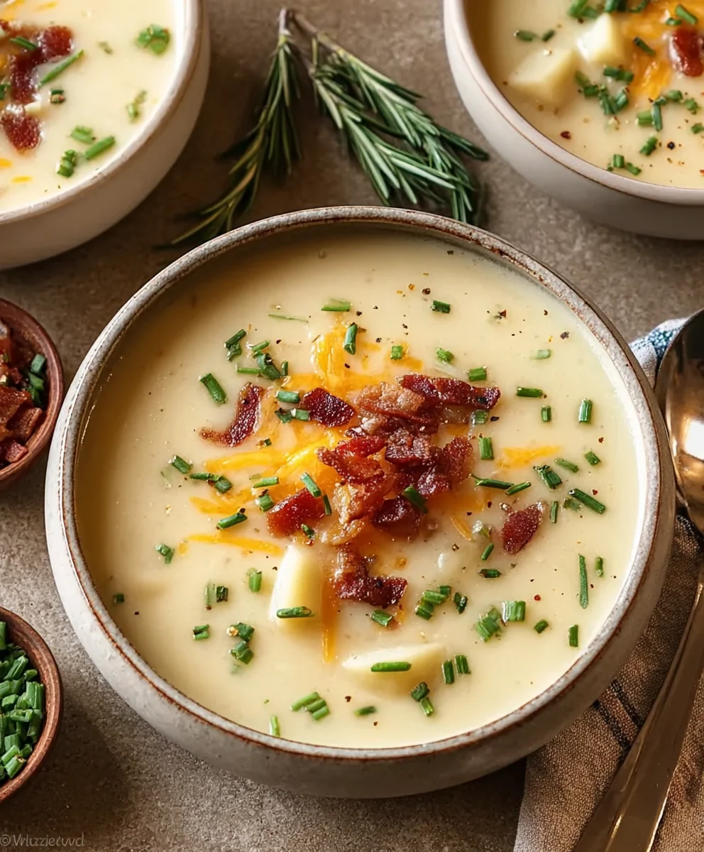 Creamy Potato Soup-Hearty & Delicious Comfort Food