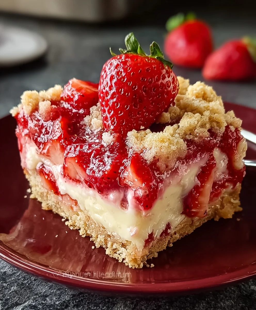 Easy Strawberry Cheesecake Dump Cake Recipe