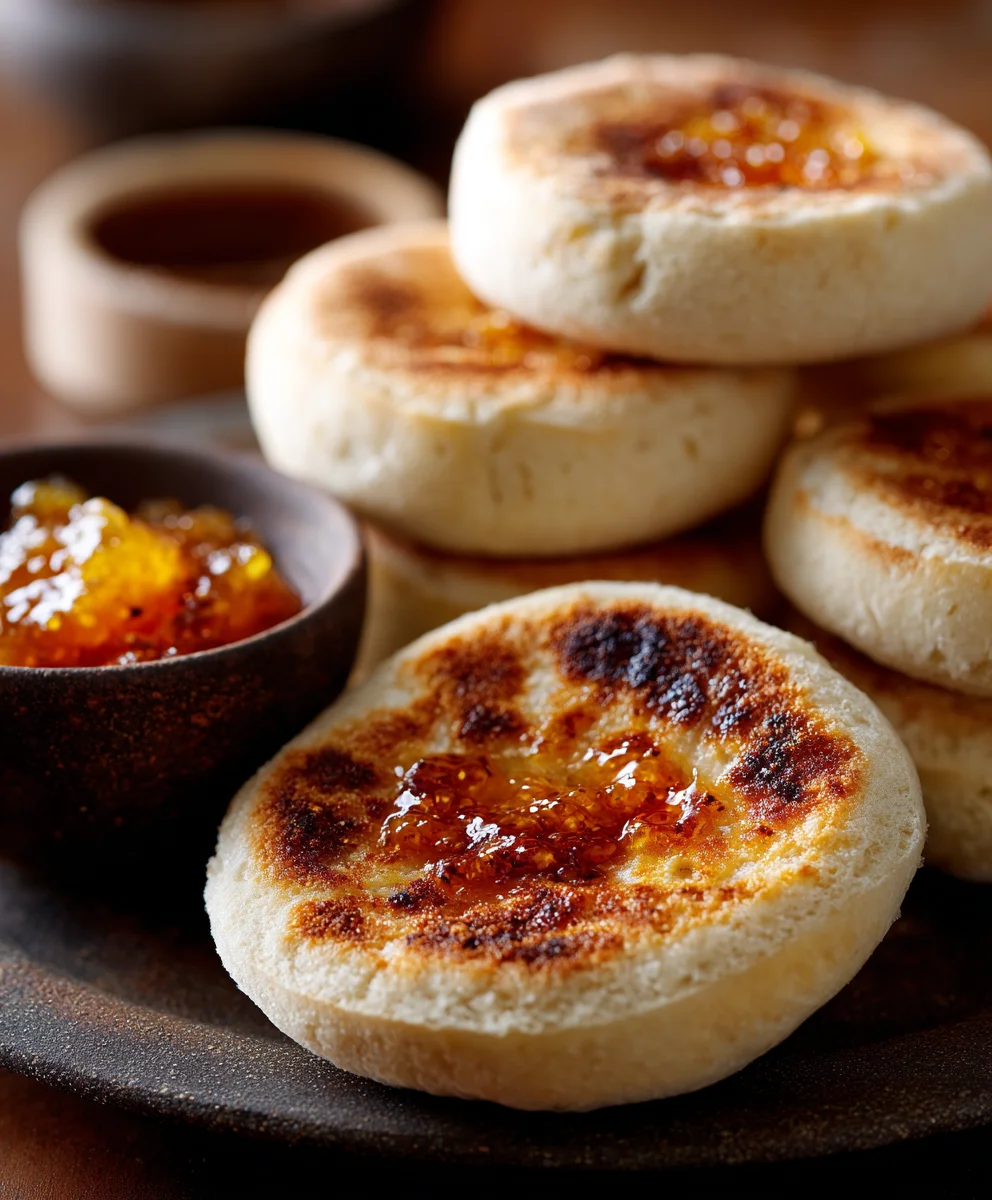 Easy Homemade English Muffins - Fluffy & Delicious