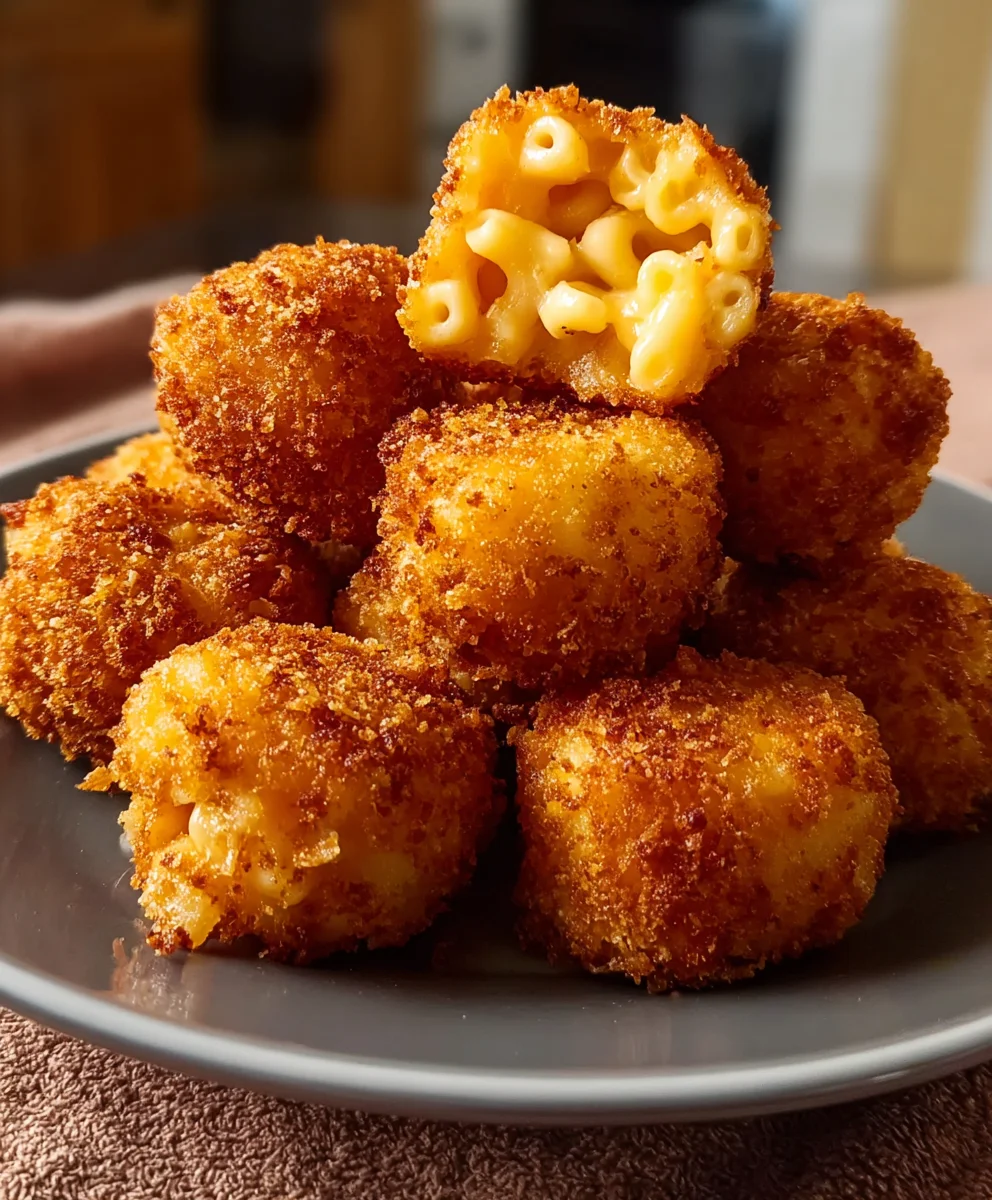 Crispy Fried Mac and Cheese Bites- Irresistible Appetizer