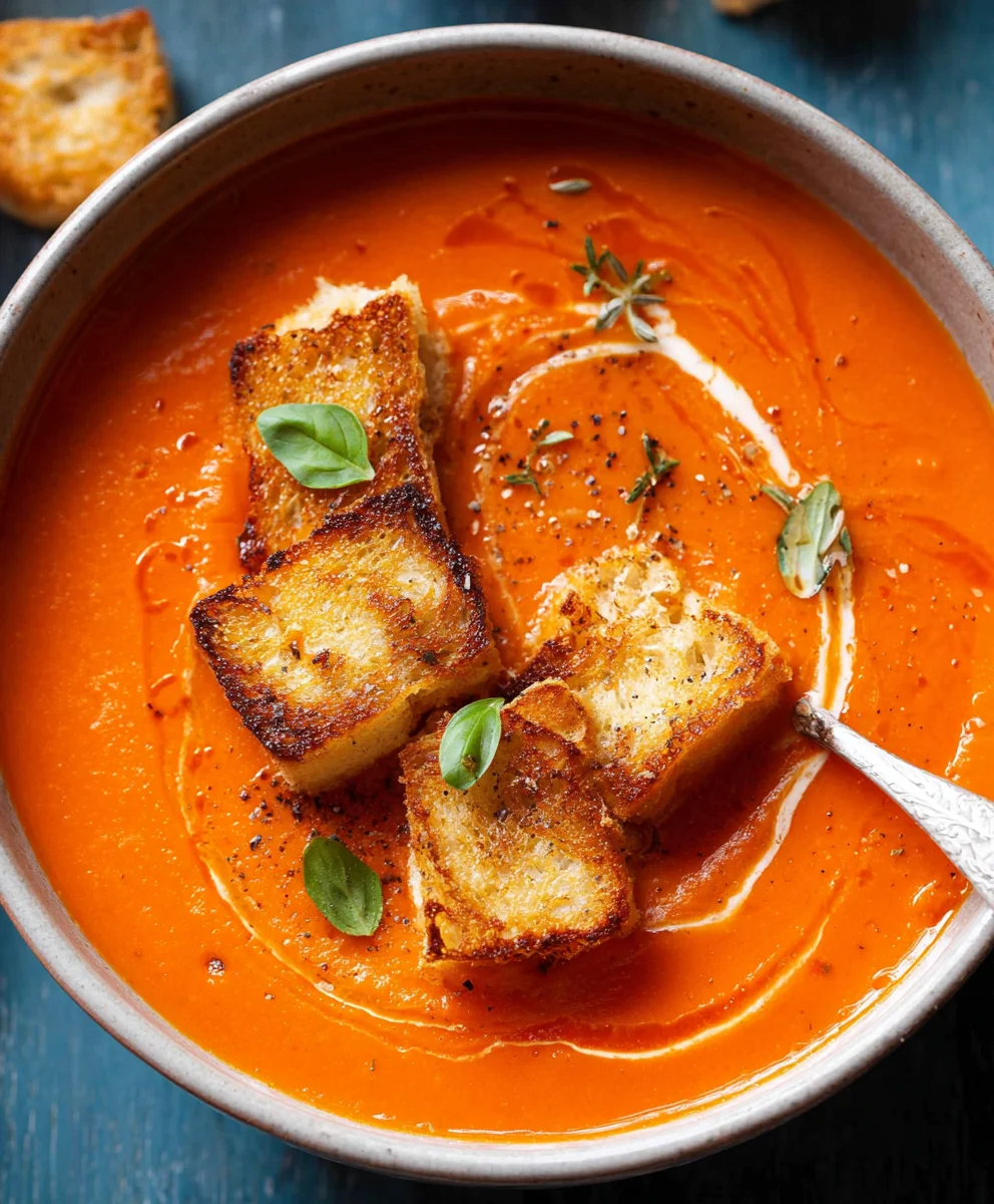 Best Homemade Tomato Soup Recipe Easy & Delicious