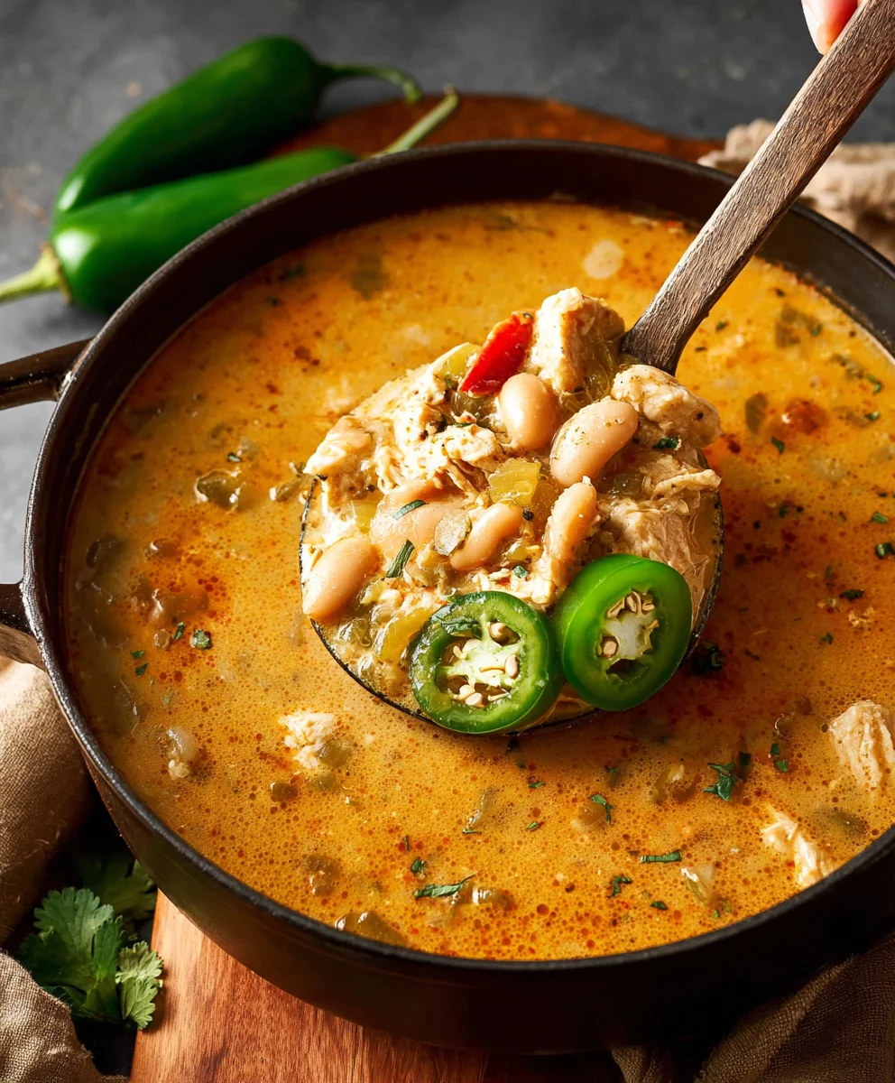 Hearty Cajun White Chicken Chili Recipe - Easy Comfort Food