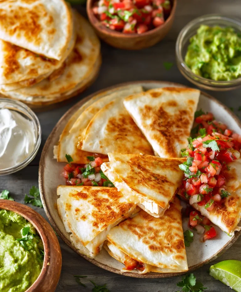 Easy Mini Chicken Quesadillas Recipe – Quick & Tasty Bites
