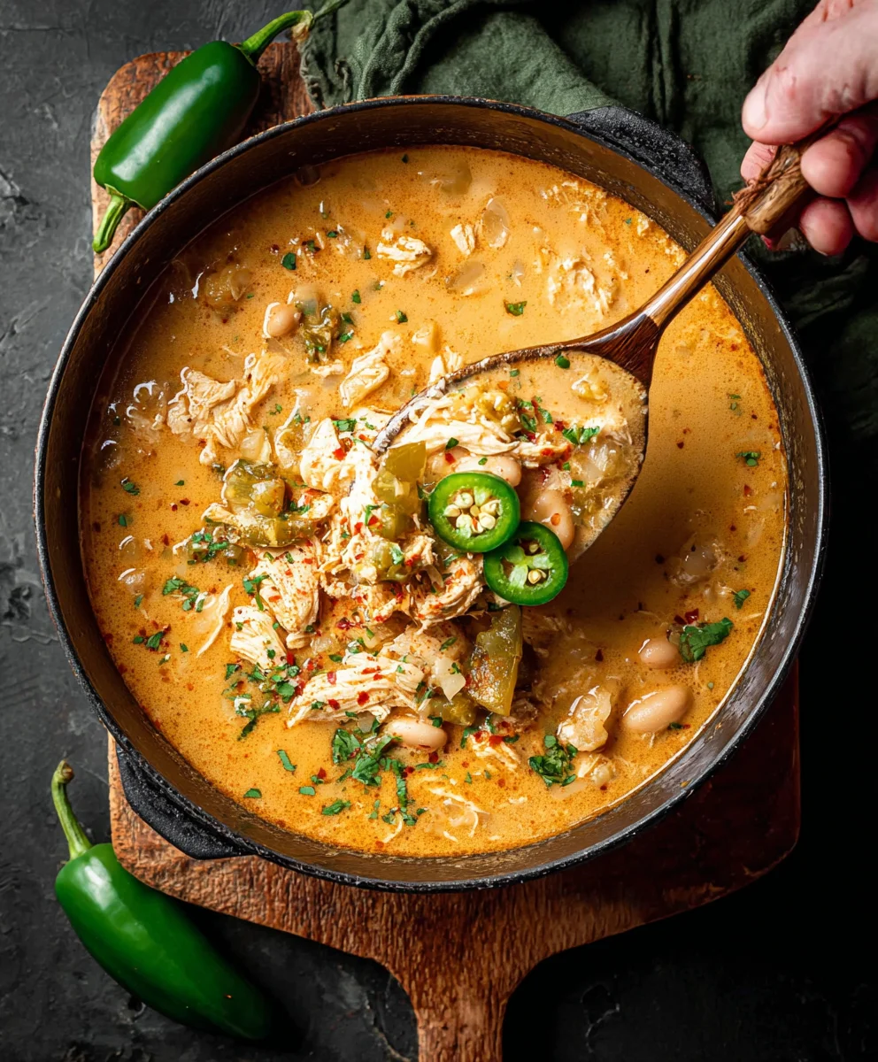 Hearty Cajun White Chicken Chili Recipe - Easy Comfort Food