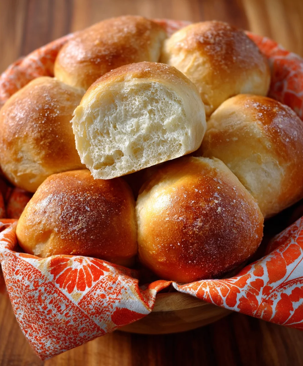 Easy French Bread Dinner Rolls Recipe