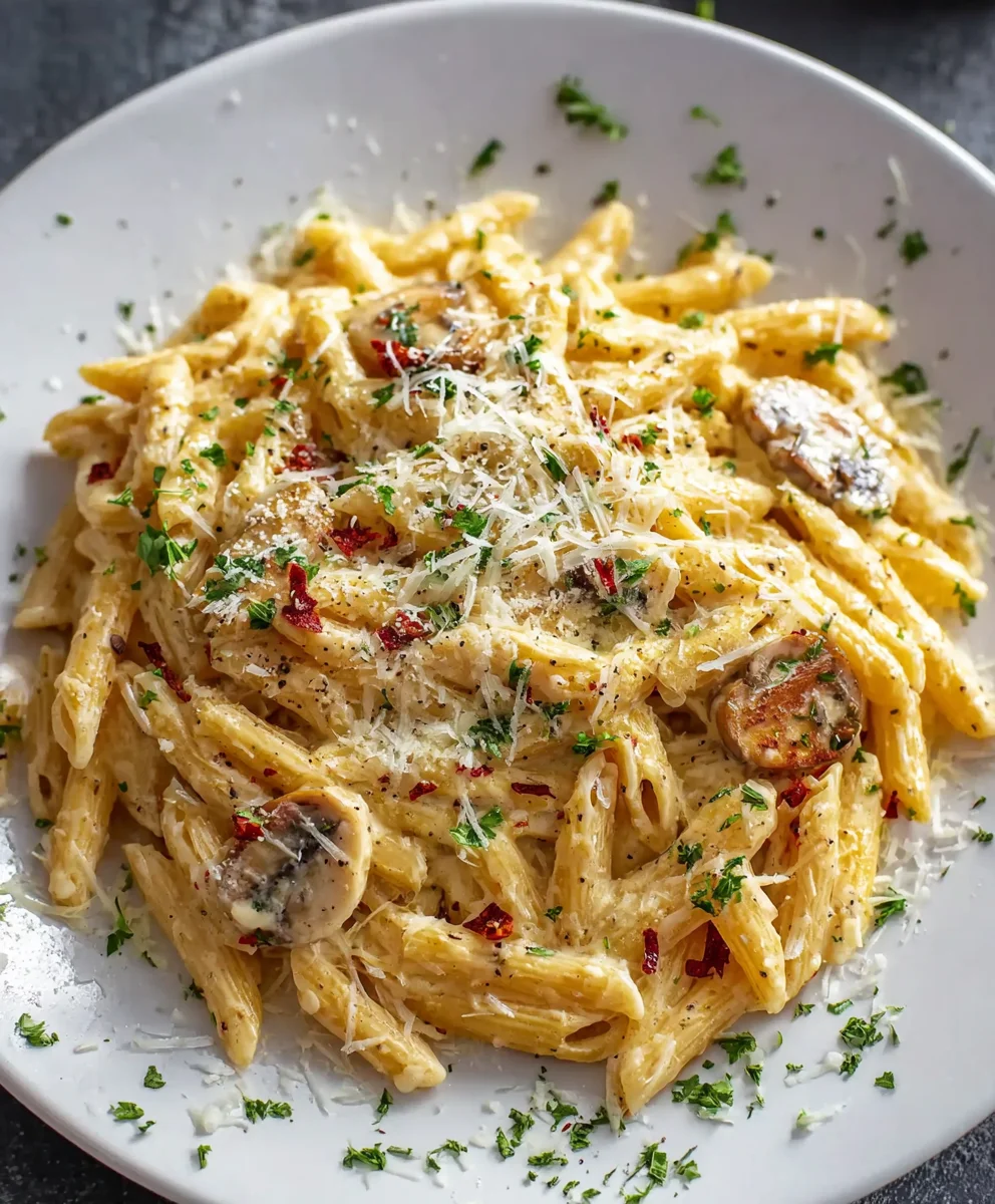 Creamy Garlic Pasta Recipe - Minute Meal