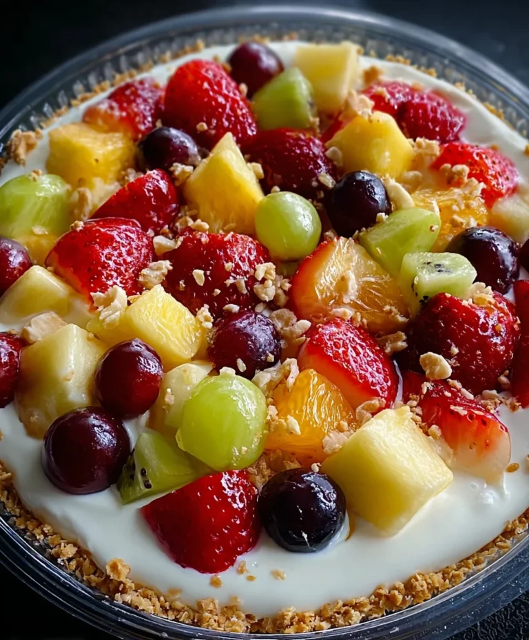 Easy Cheesecake Fruit Salad Recipe Delight