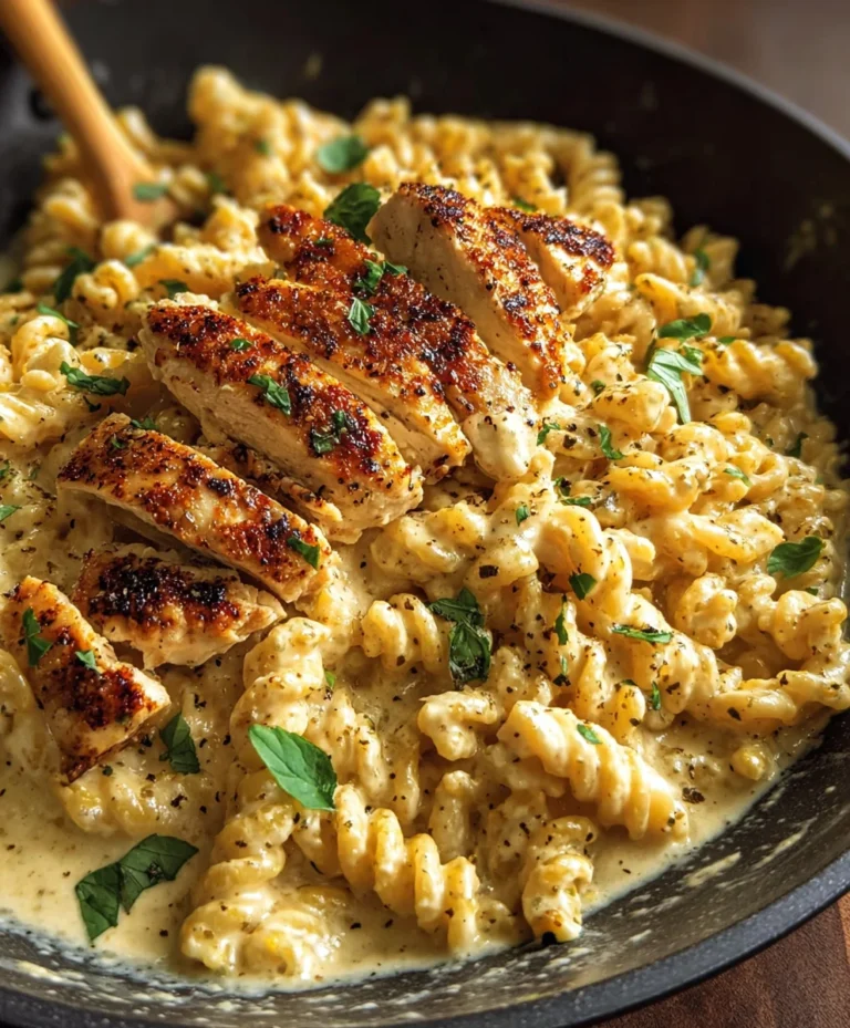 Creamy Garlic Parmesan Chicken Pasta Recipe