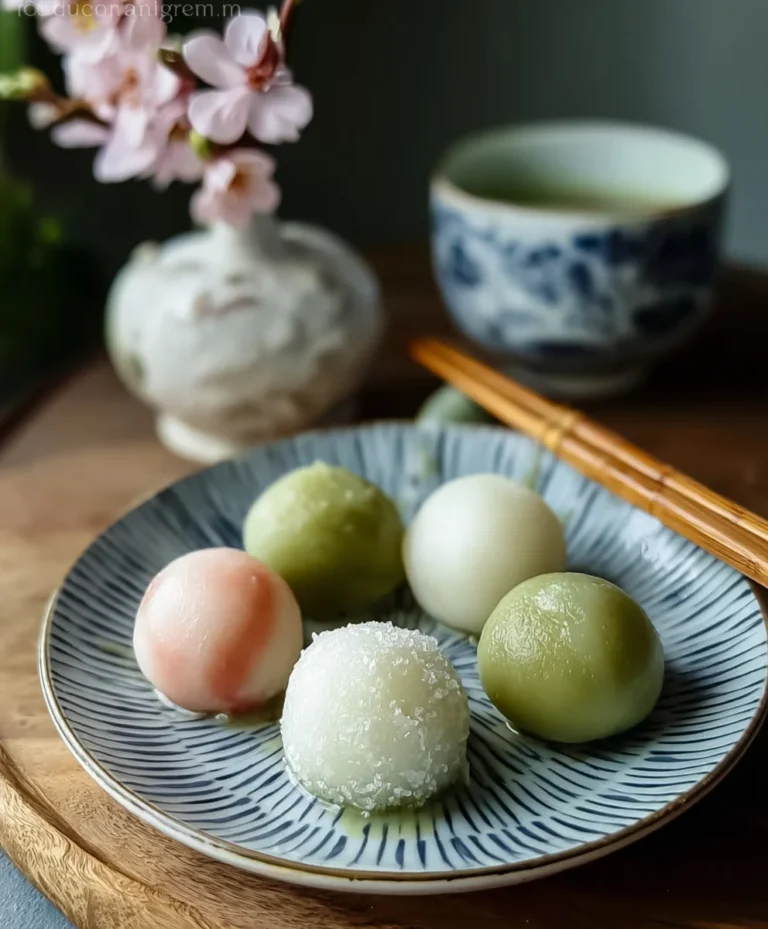 Hanami Dango – Easy Japanese Cherry Blossom Sweet Recipe