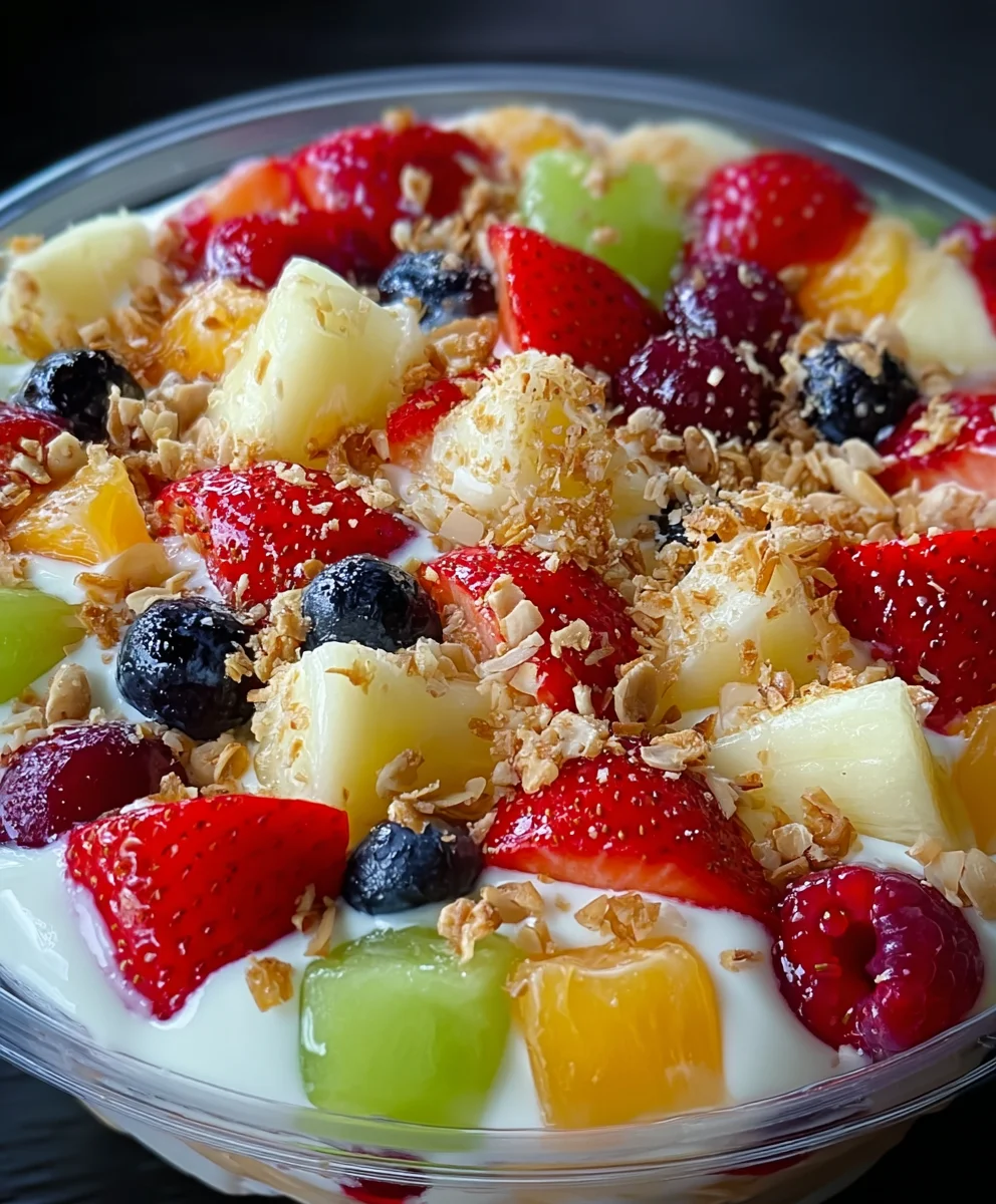 Easy Cheesecake Fruit Salad Recipe Delight