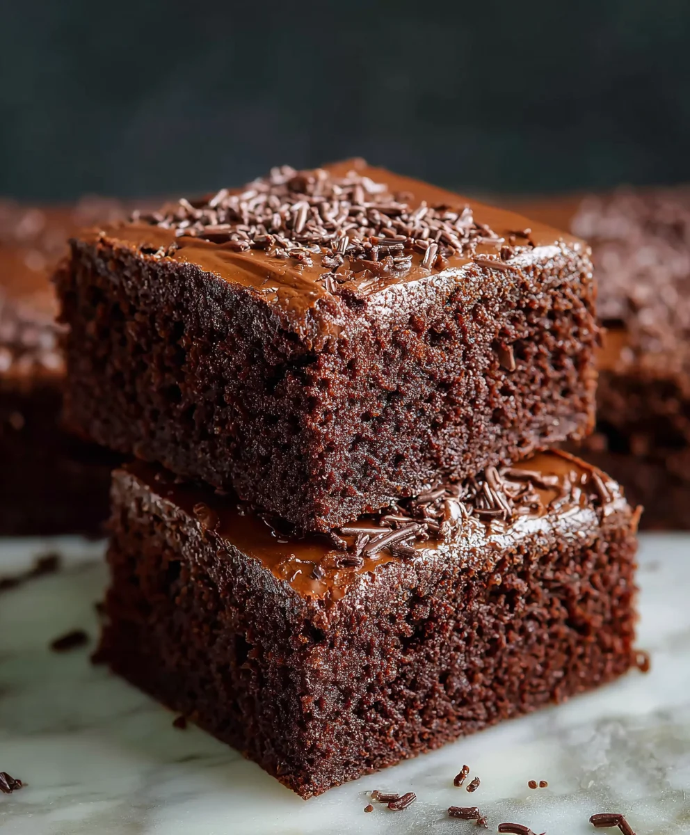 Old School Chocolate Traybake Cake-Classic Comfort Dessert