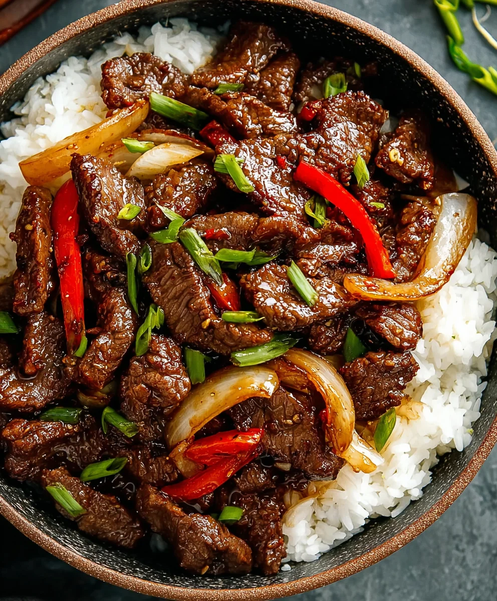 Spicy Black Pepper Beef Stir Fry - Easy & Delicious