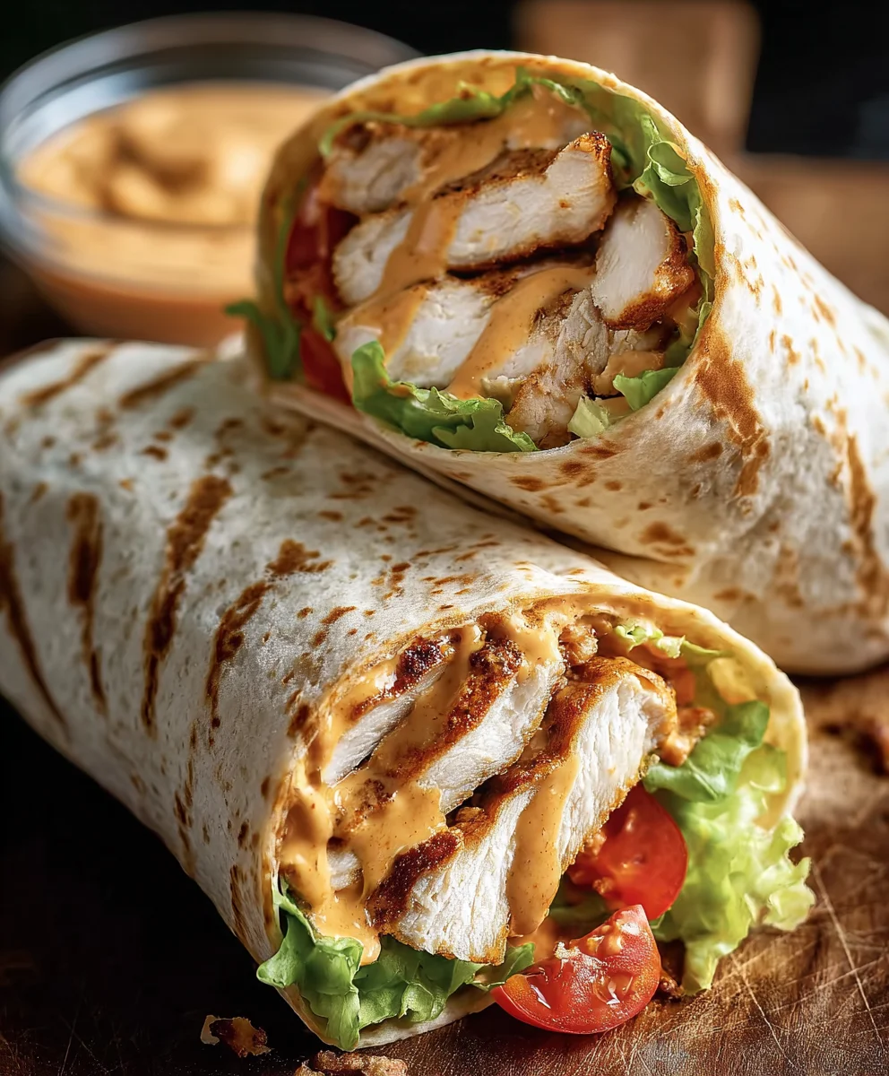 Chipotle Ranch Grilled Chicken Burrito - Flavor Packed