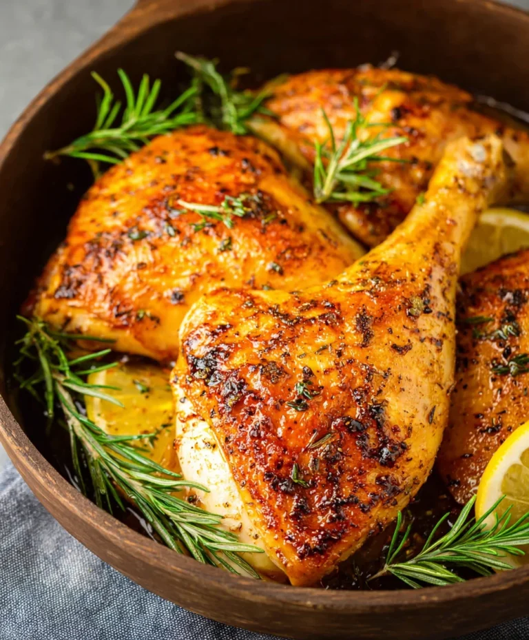 Juicy Baked Chicken Legs Delicious Recipes