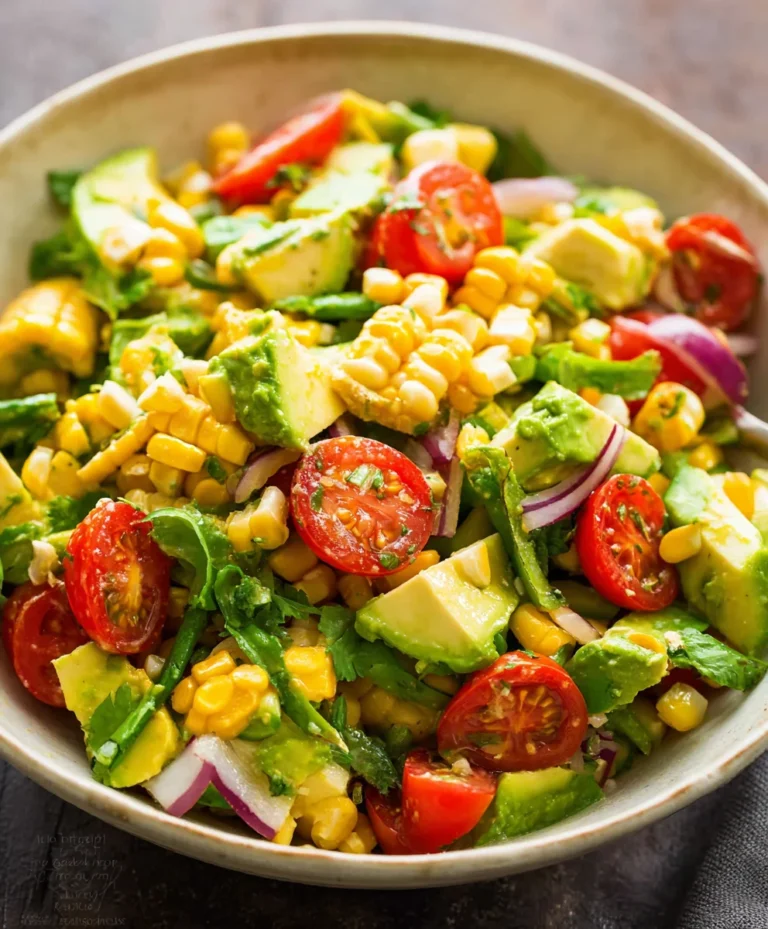 Easy Avocado Corn Salad Recipe – Fresh & Flavorful