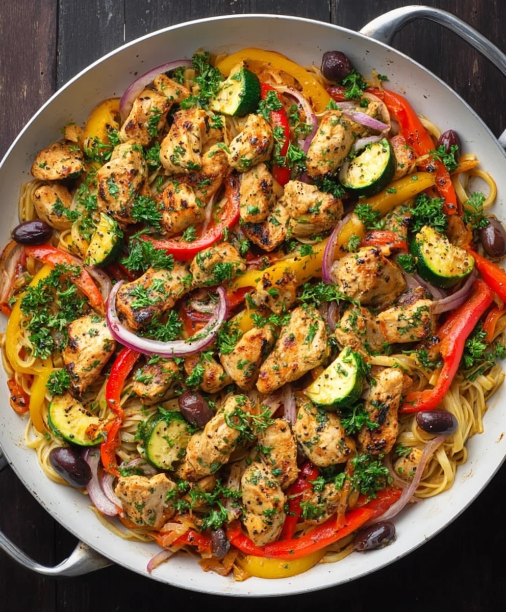 Mediterranean Beef Stir Fry Recipe - Easy & Flavorful