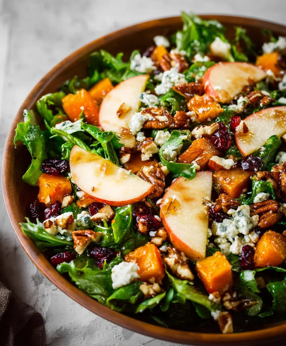 Healthy Fall Salad - Delicious Autumn Harvest Bowl