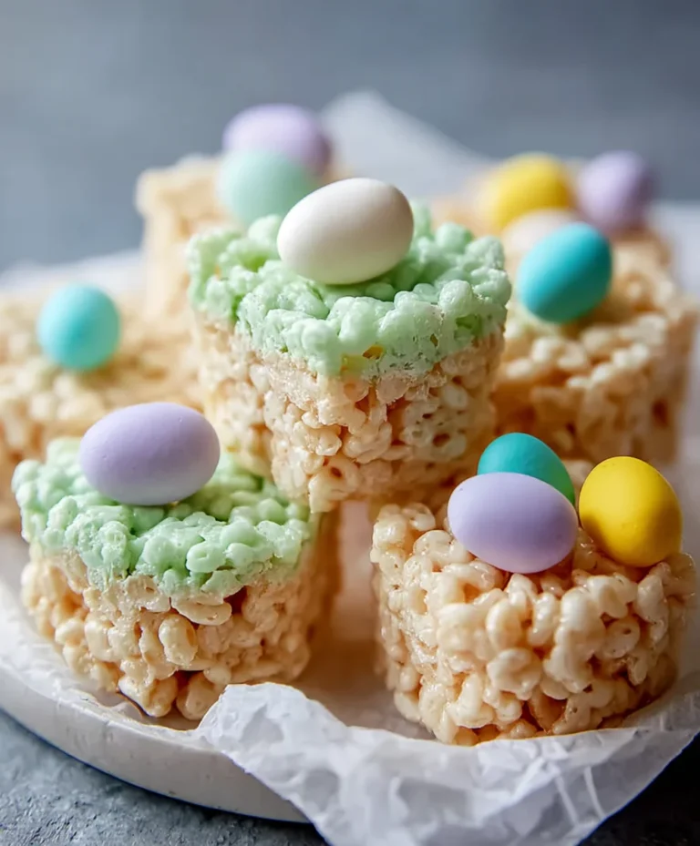 Easy Easter Rice Krispie Treats-Festive Fun
