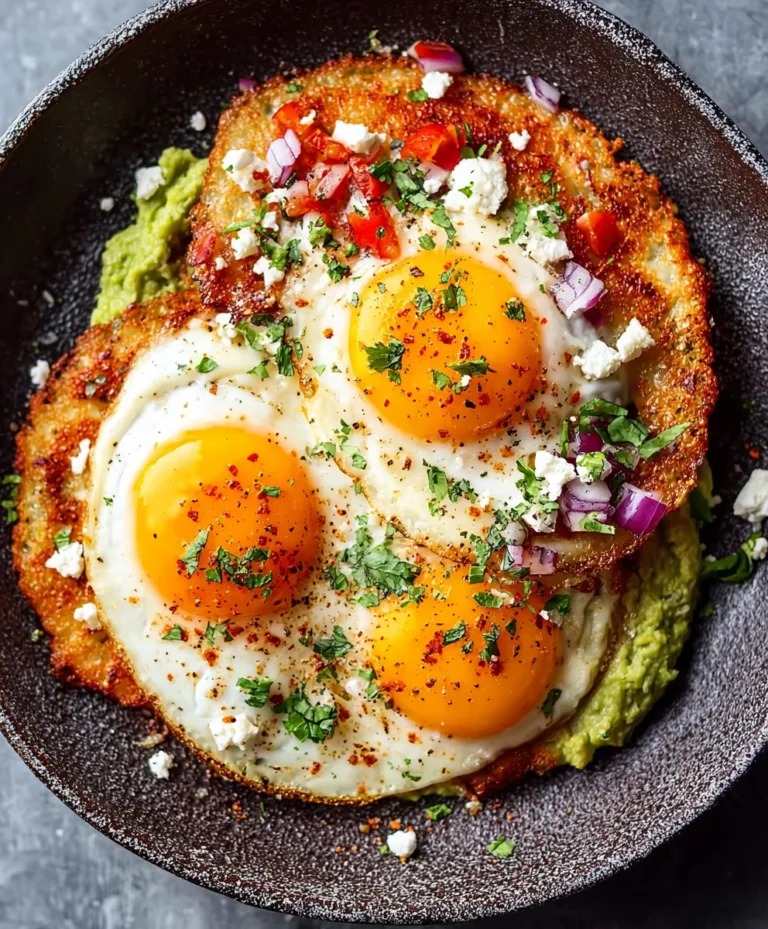 Crispy Feta Fried Eggs – Delicious & Easy Breakfast