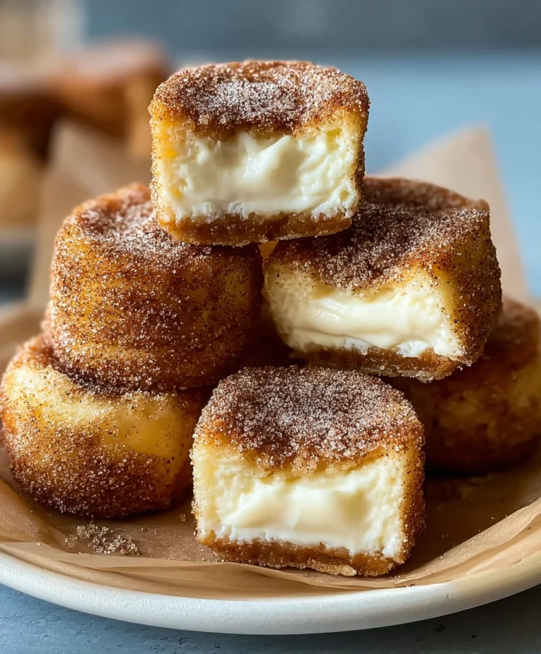 Churro Cheesecake Bites-Easy Dessert Recipe