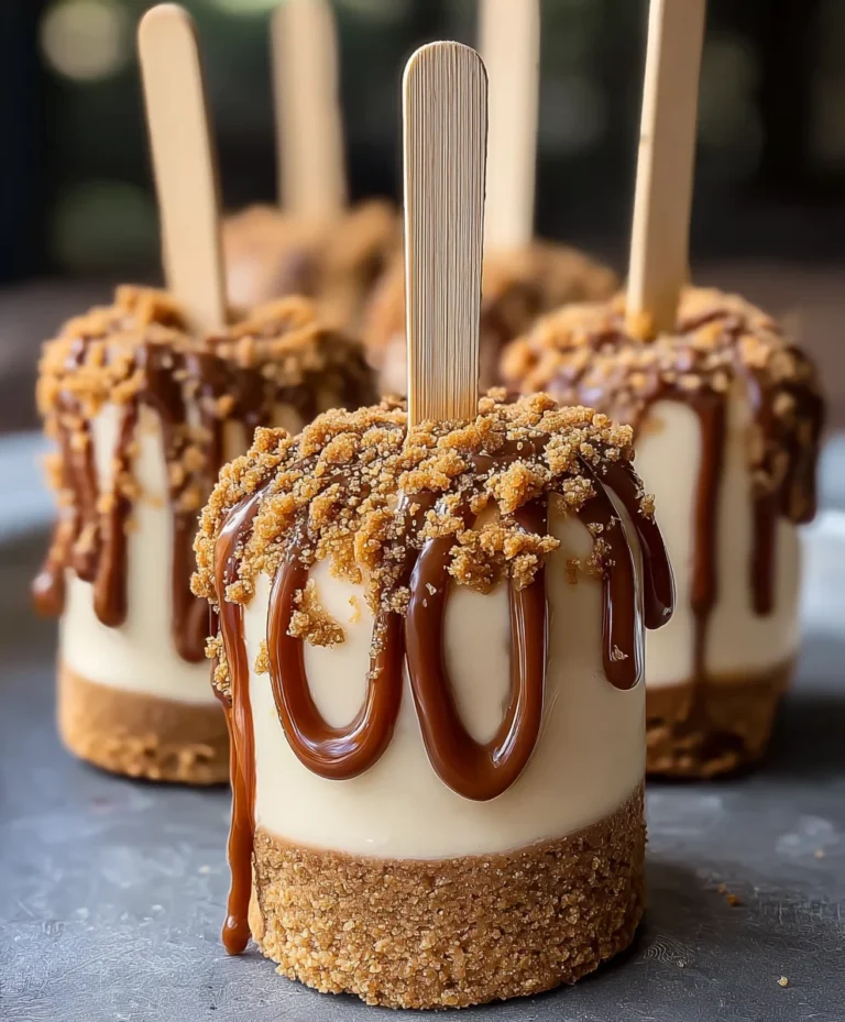 Biscoff Cookie Butter Cheesecake Pops-Decadent Dessert Bites