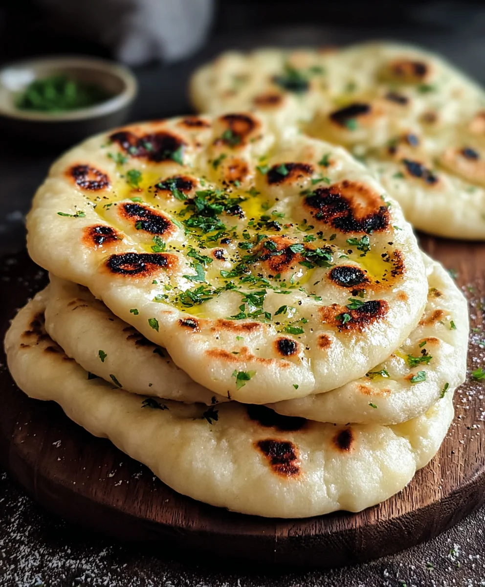Easy Homemade Naan Bread-Perfect Flatbread Recipe