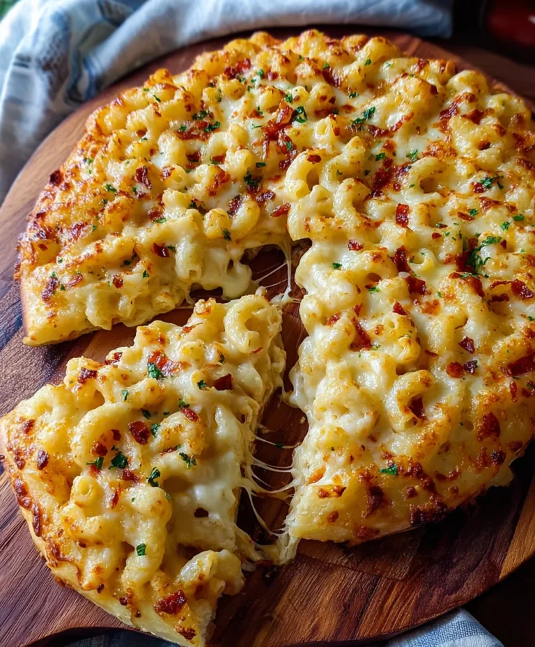 Ultimate Mac & Cheese Pizza Recipe-Gooey & Delicious