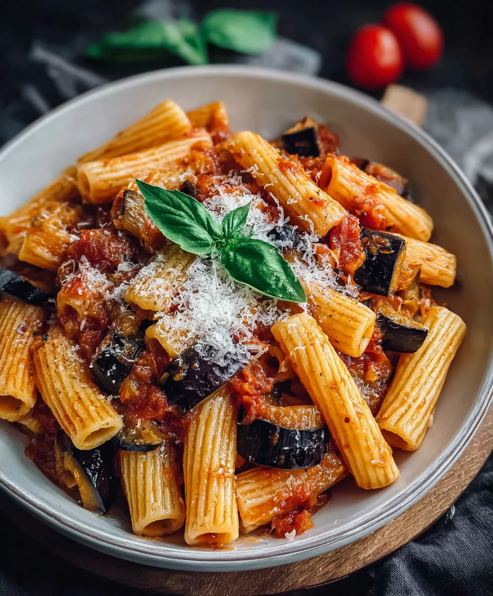 Authentic Pasta alla Norma - Sicilian Eggplant Pasta
