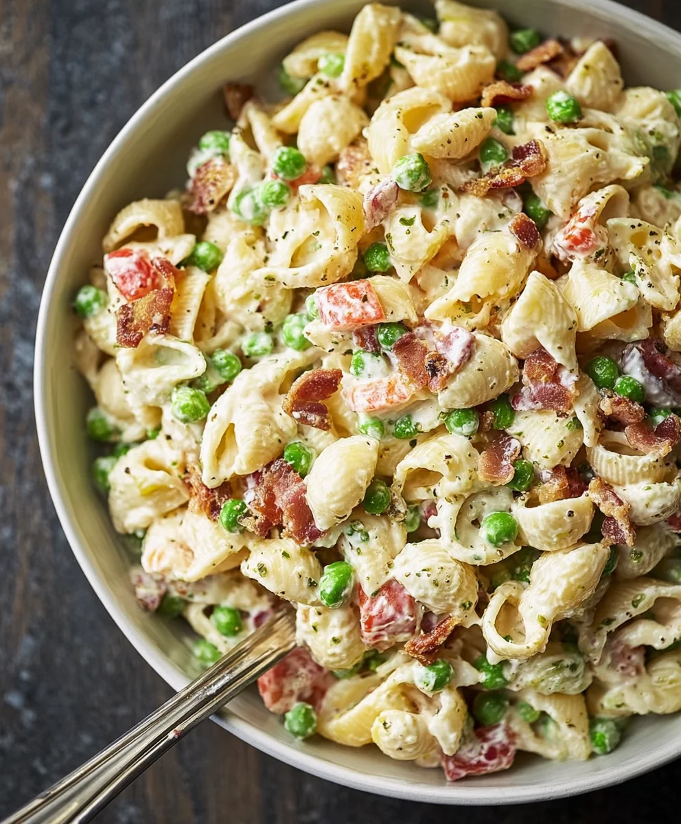 Creamy Pasta Salad Recipe - Easy & Delicious Meal