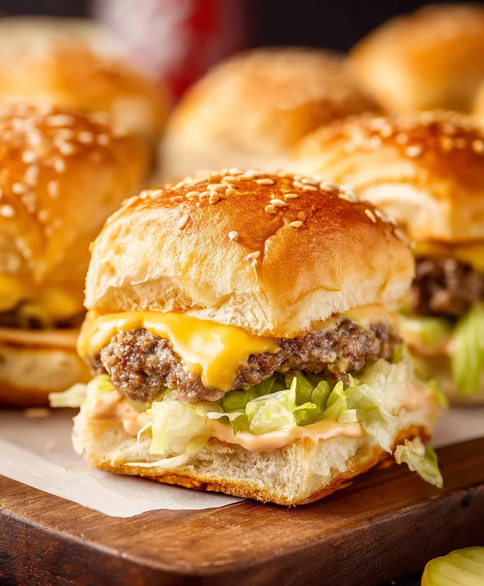 Easy Big Mac Sliders-Fast & Flavorful Copycat Recipe