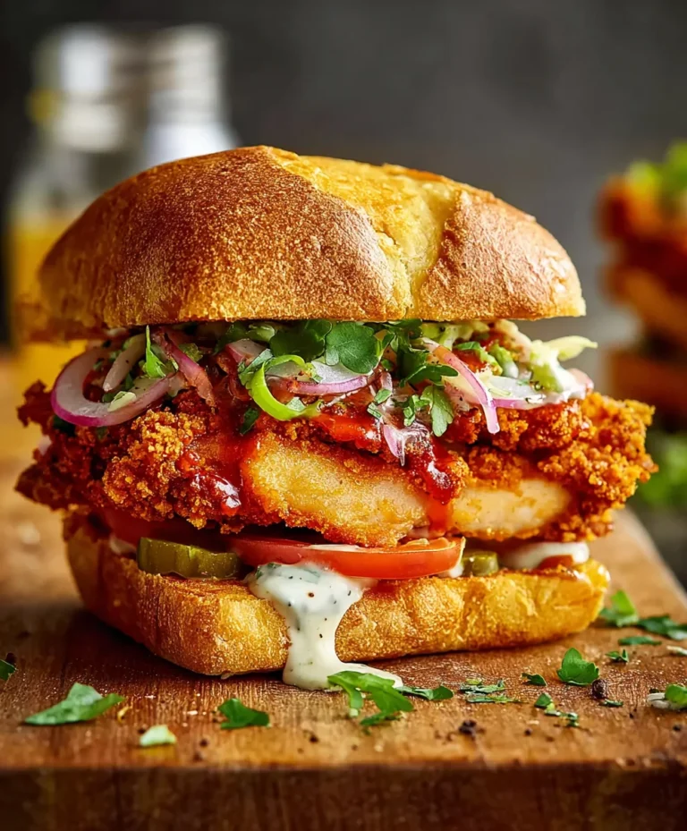 Spicy Baked Beef Nashville Hot Sandwich Recipe
