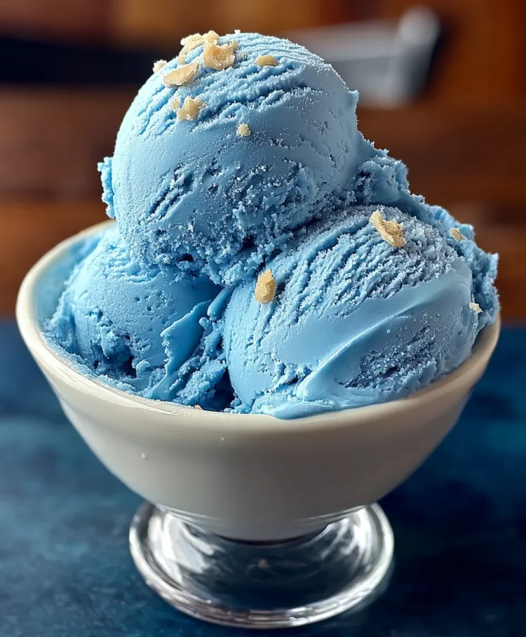Blue Moon Ice Cream Recipe- Sweet- Creamy & Easy Dessert