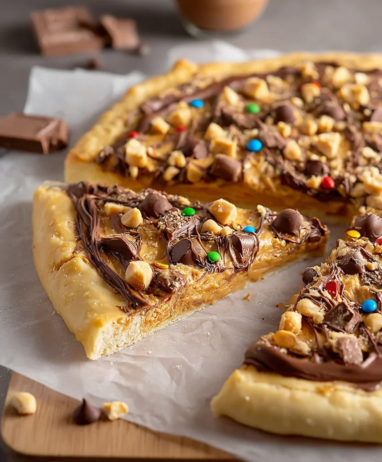 Delicious Chocolate Peanut Butter Pizza Recipe