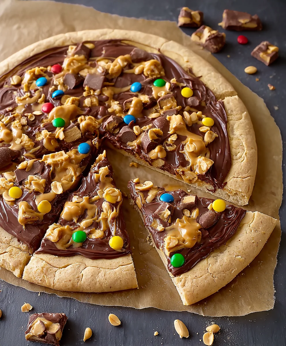 Delicious Chocolate Peanut Butter Pizza Recipe