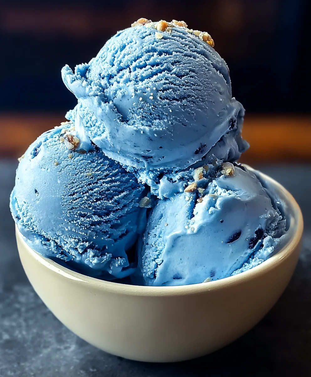 Blue Moon Ice Cream Recipe- Sweet- Creamy & Easy Dessert