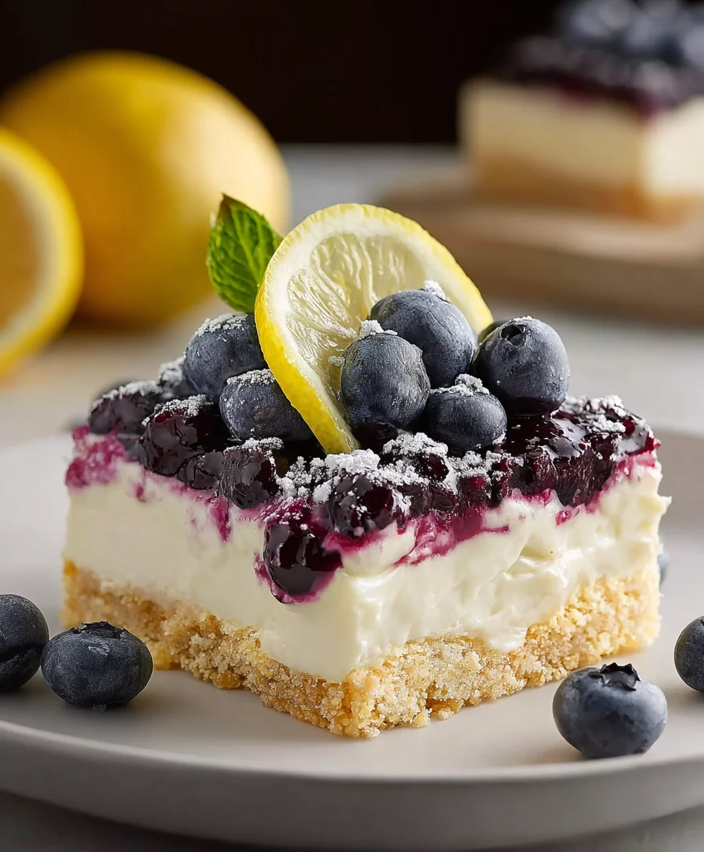Lemon Blueberry Delight-Easy & Irresistible Recipe